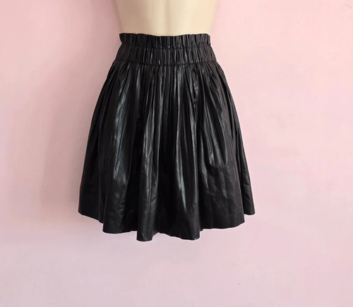 Missguided black pleated skirt - pleated,