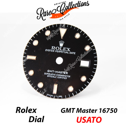 Rolex dial 16750 used - 16750, black