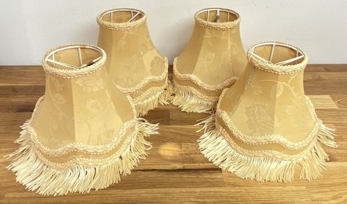 Vintage clip lamp shades - clip-on,