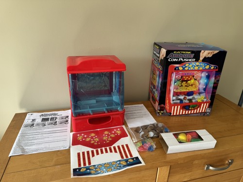 Electronic arcade coin pusher - coin,