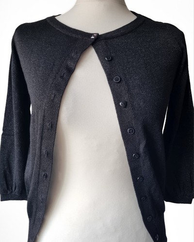 River island black sparkly - black,
