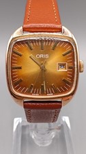 Vintage 1970s Oris Gold