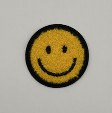 Smiley face Iron on/Sew on