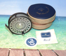Superb condition Hardy The Princess alloy trout fly reel with papers & case