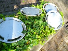 Genuine Peugeot 205  13" Wheel Trim / Hub Cap WITH Valve Cover SET OF  4 (FOUR)