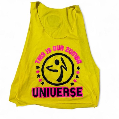 Zumba yellow tank - yellow,
