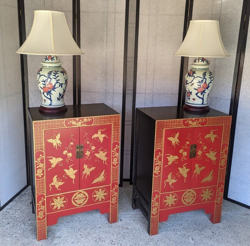 Pair 20th century red - of,