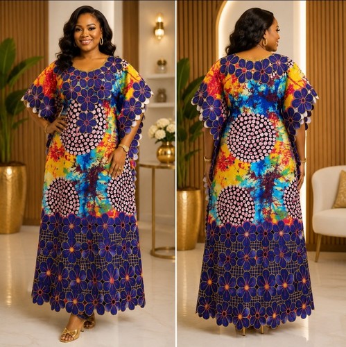 Luxury embroidered african - embroidered,