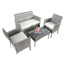 Rattan Garden Sofa Set