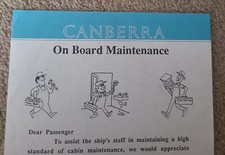 VINTAGE CANBERRA CRUISES ON