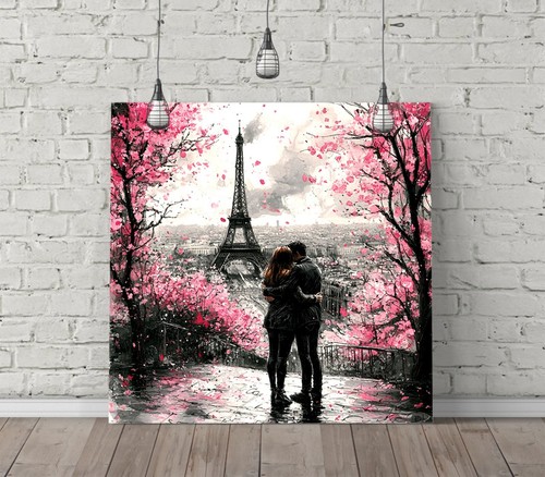 Cute couple lovers - in, paris