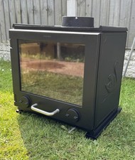 Morso Swan wood stove distinct