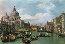 Canaletto the Grand Canal and