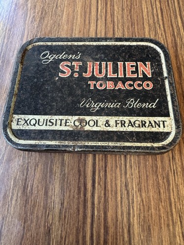 Julien tobacco tin - st,