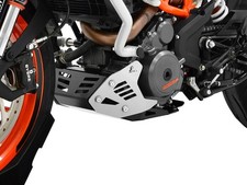 Zieger Motor Protection Compatible With KTM 390 Duke Black/Silver