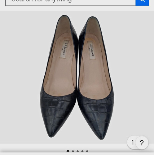 Bennett black patent croc - l.k.,