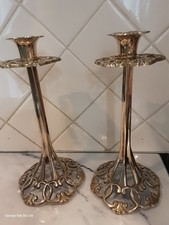 9 Inch Brass Art Nouveau