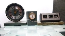 Desk set Clock & Thermometer