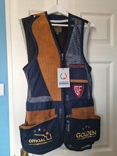 Castellani Fiocchi Shooting Vest Skeet Vest Size 38