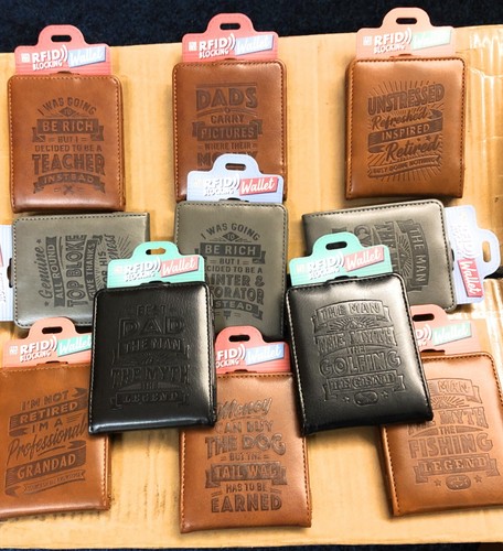Rfid blocking wallets - rfid,