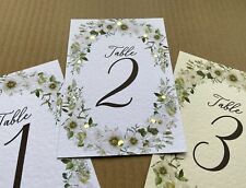 Forest greenery, white flowers