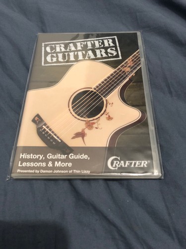 Crafter guitars promo dvd - crafter, dvd-
