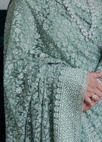 Sage green net heavy - green,