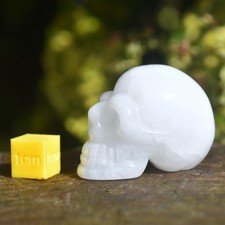Clear Quartz Skull Carving |