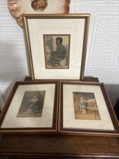 Three Framed George Baxter