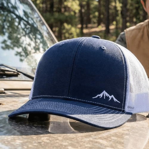 Flat brim mesh duckbill - flat,