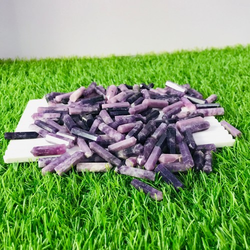Natural lepidolite crystal - natural,