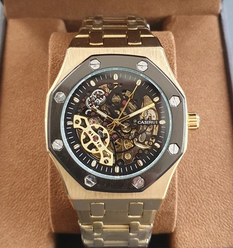 Men automatic watch skeleton - watch,