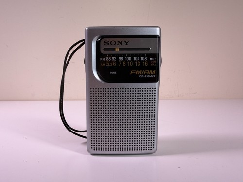 Sony icf s10mk2 handheld - fm/am,