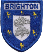 Brighton East Sussex Flag Embroidered Patch 