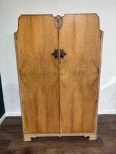 Art Deco Ladies Walnut Double