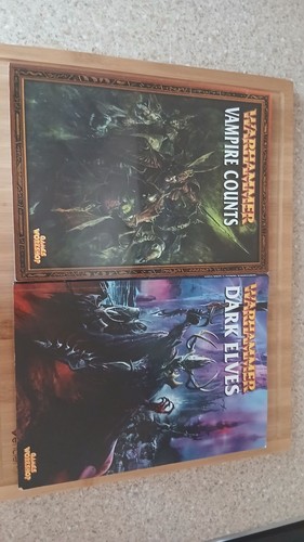 Warhammer dark elves vampire - dark,