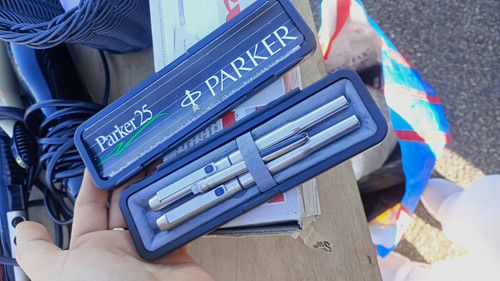 Vintage parker metal - metal, pen