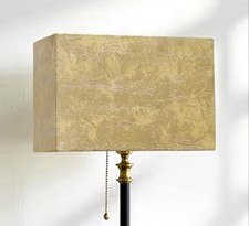 New Rustic Rectangle Lamp