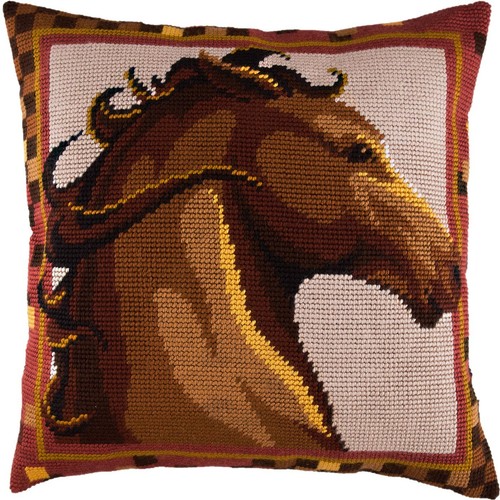 Needlepoint tapestry pillow - tapestry,