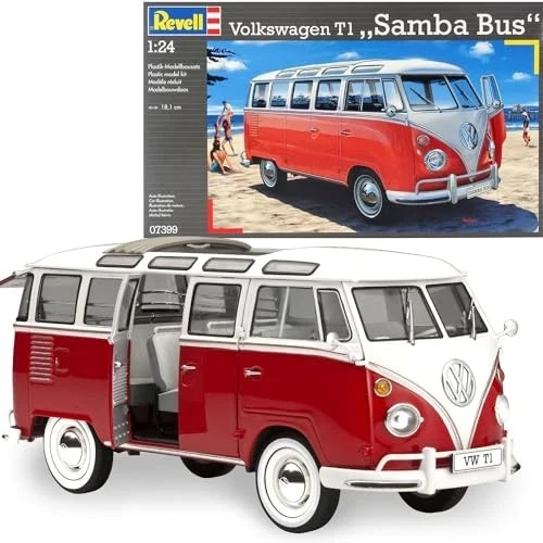 Revell volkswagen samba bus - revell,
