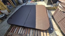 Hot tub cover with - with, lock