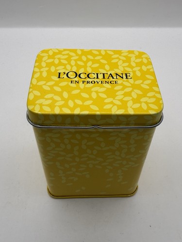 Occitane tin yellow - tin, amande
