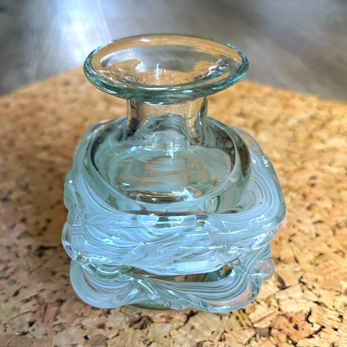 Vintage mdina clear - clear, ribbon