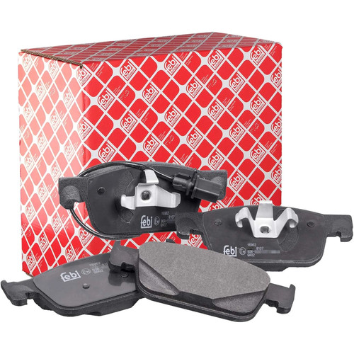 Febi rear brake pad set - brake,