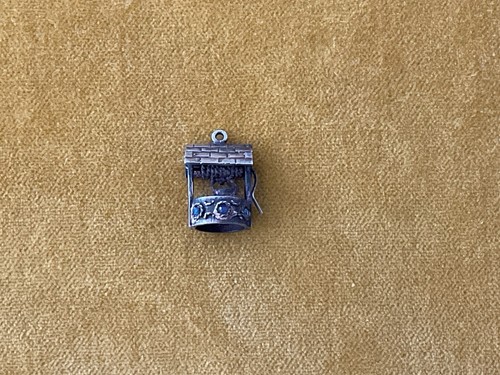 Wishing well silver charm for - wishing,