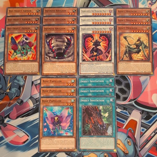 18cd yugioh insect - yugioh, bundle