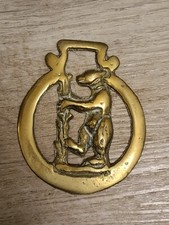 Large selection horse brass - of,