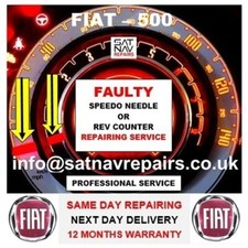 FIAT 500 INSTRUMENT CLUSTER