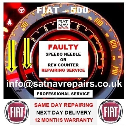Fiat 500 instrument - 500, cluster