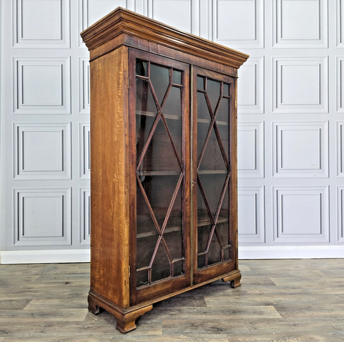 Antique display cabinet - antique,